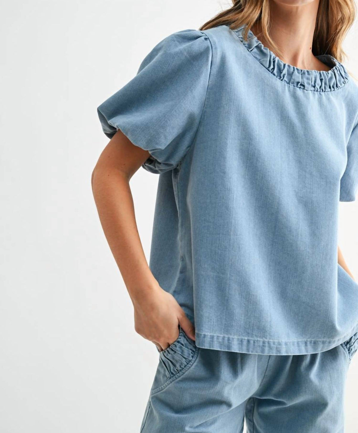 Joh - Denna Puff Sleeve Top
