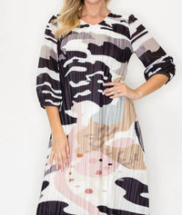 Joh - Janessa Pleated Dress - black - clothing - dresses