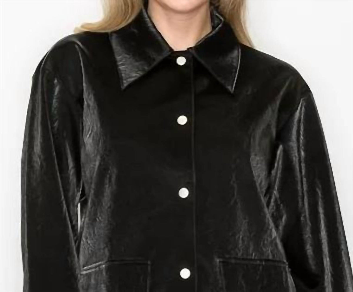 Joh - Jenna Pleather Jacket