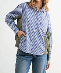 Joh - Josana Button Down Jacket Style Top