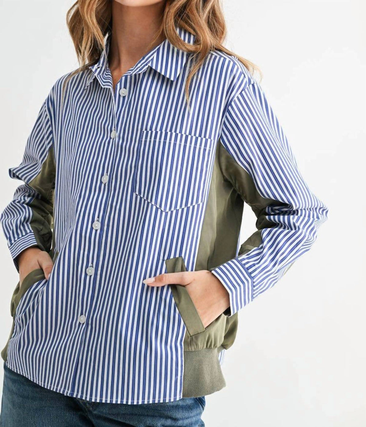 Joh - Josana Button Down Jacket Style Top