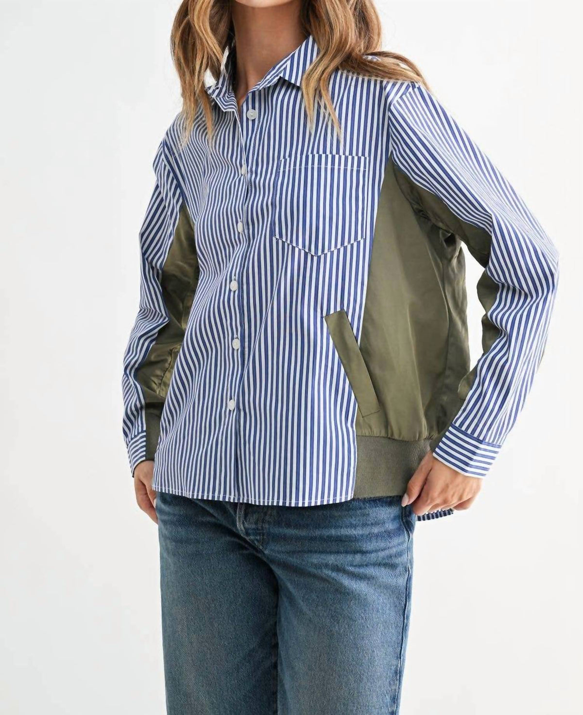 Joh - Josana Button Down Jacket Style Top