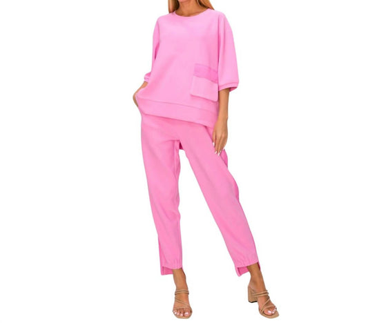 Joh - Katie And Karen Knit Crepe Set - clothing - loungewear - loungewear - set