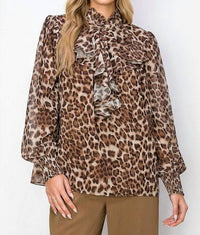 Joh - Winnie Animal Print Top