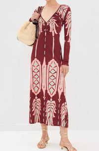 Johanna Ortiz - Alma Bordada Ankle Dress - clothing - dresses - maxi