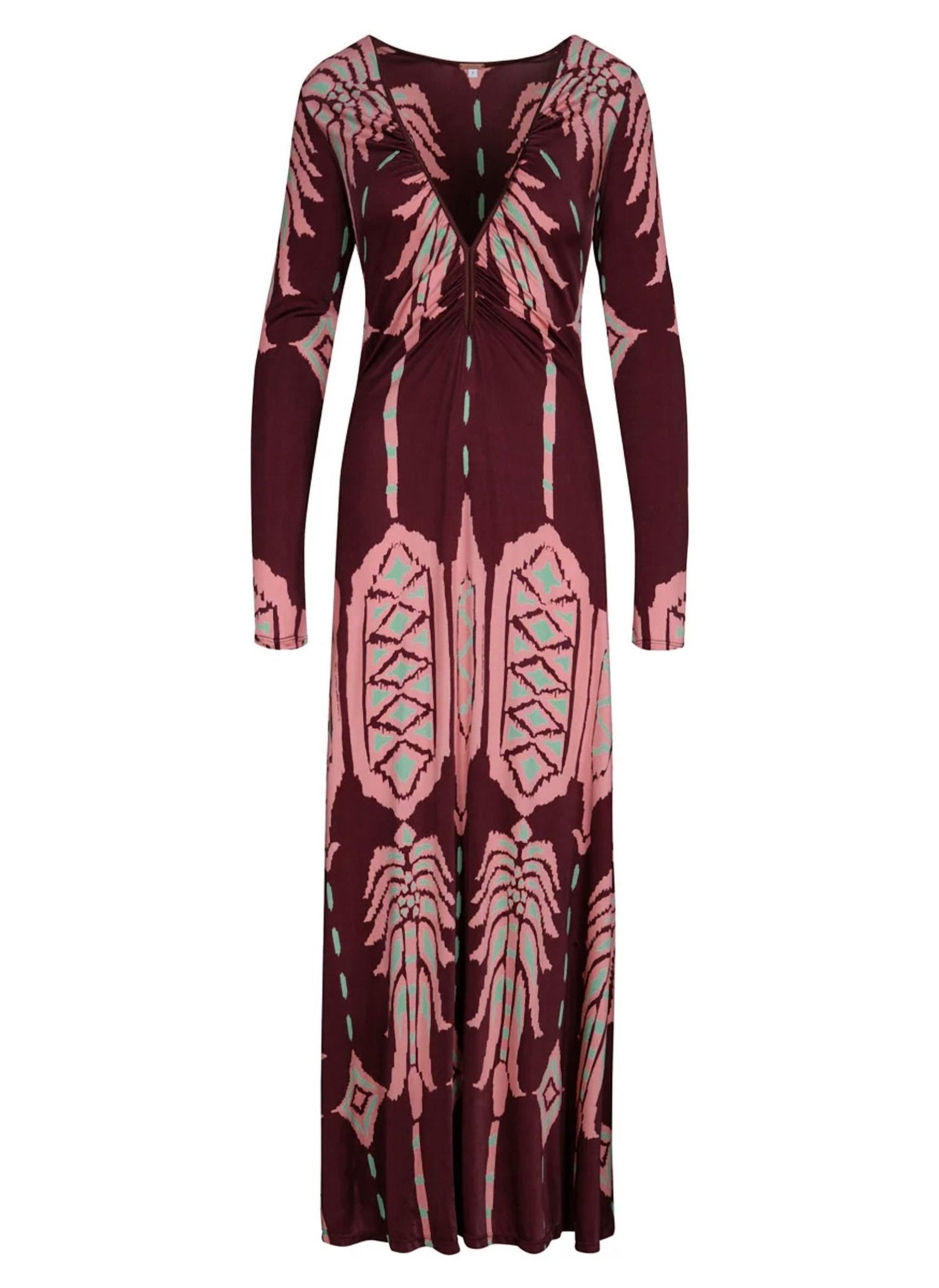Johanna Ortiz - Alma Bordada Ankle Dress - clothing - dresses - maxi