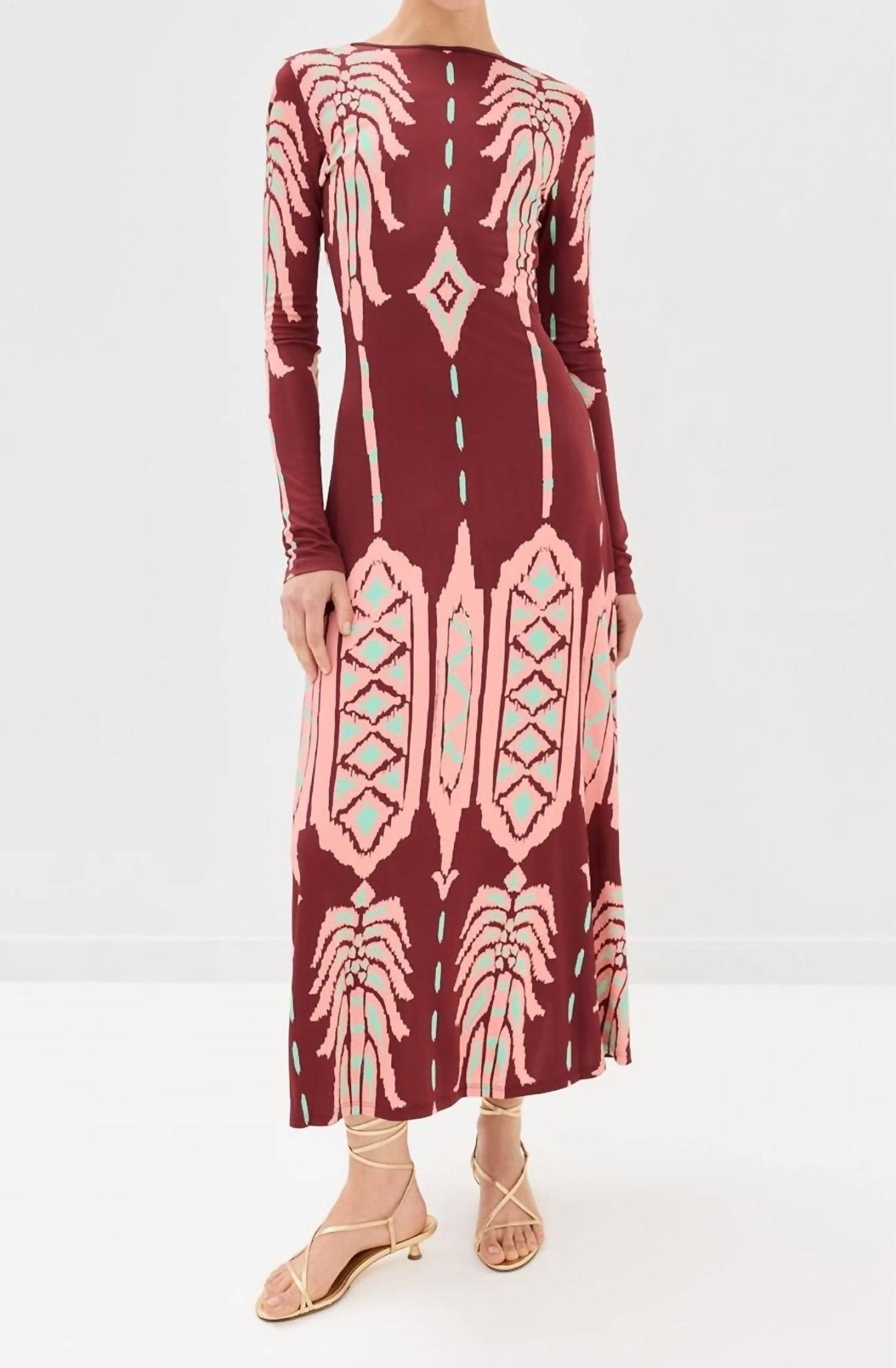 Johanna Ortiz - Alma Bordada Ankle Dress - clothing - dresses - maxi