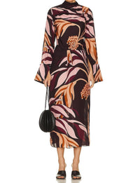 Johanna Ortiz - New Symbols Ankle Dress - clothing - dresses - midi