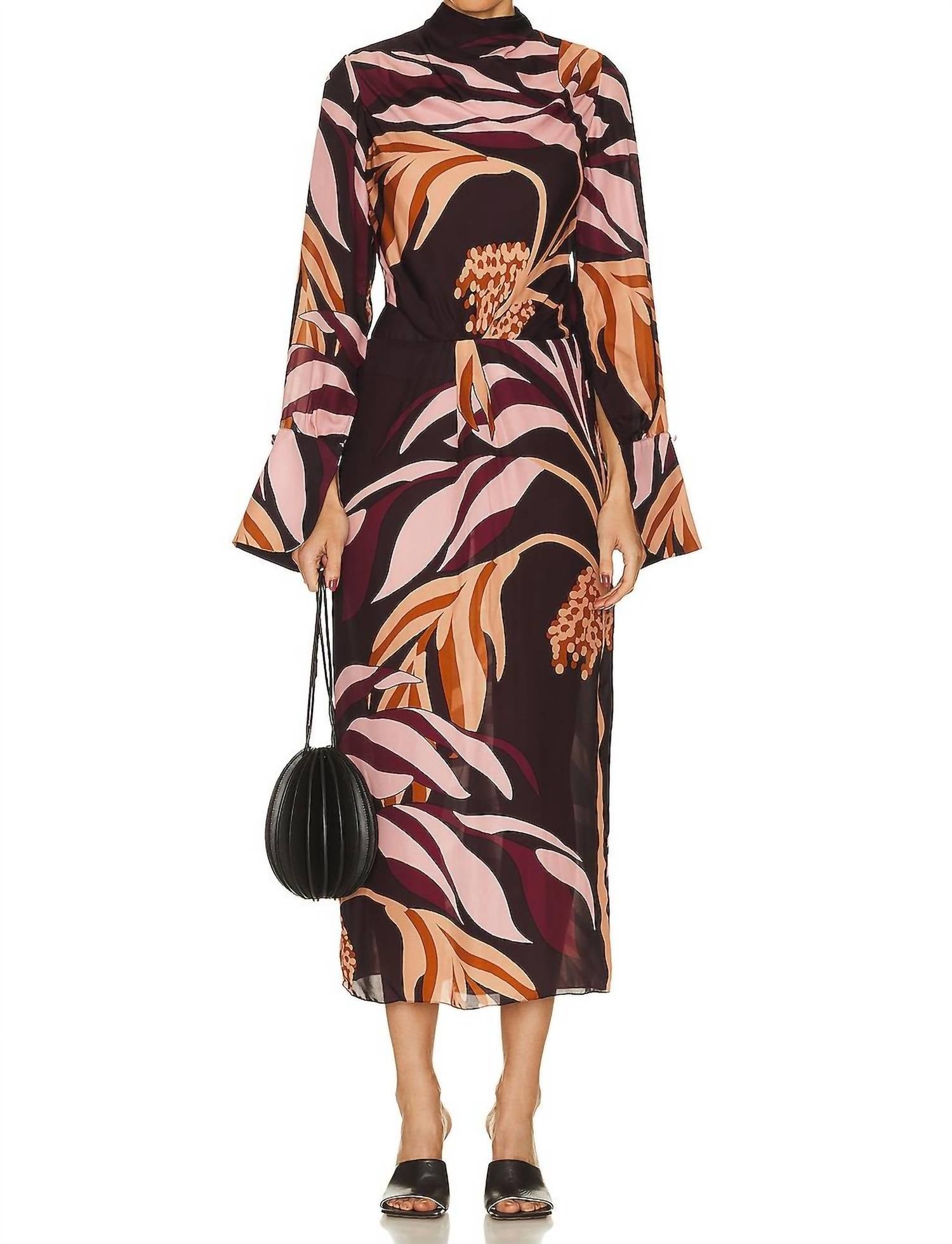 Johanna Ortiz - New Symbols Ankle Dress - clothing - dresses - midi