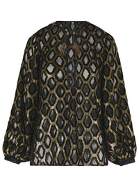 Johanna Ortiz - Women's Bold Simplicity Top - black - blouses - clothing
