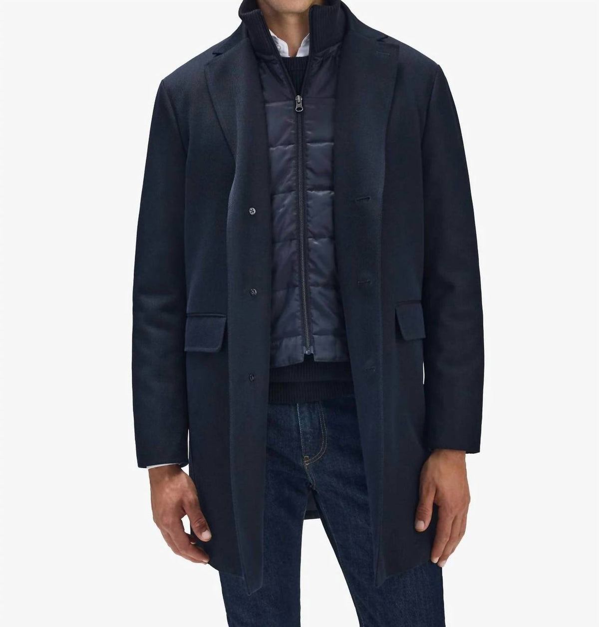 John Henric - Elvas Wool Blend Coat