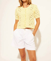 John + Jenn - Lorenzo Short Sleeve Cardigan