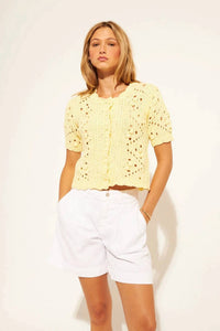 John + Jenn - Lorenzo Short Sleeve Cardigan