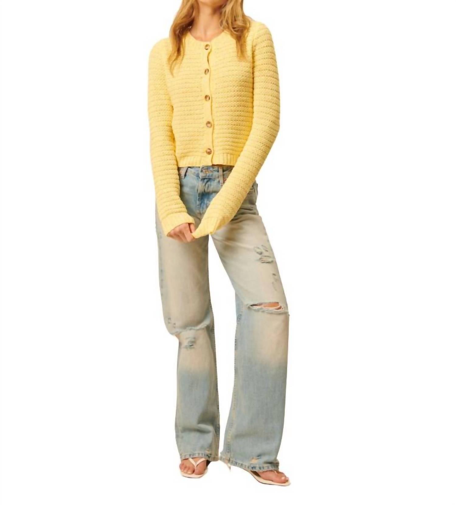 John + Jenn - Marcel Cardigan Top - cardigans - clothing - polyester