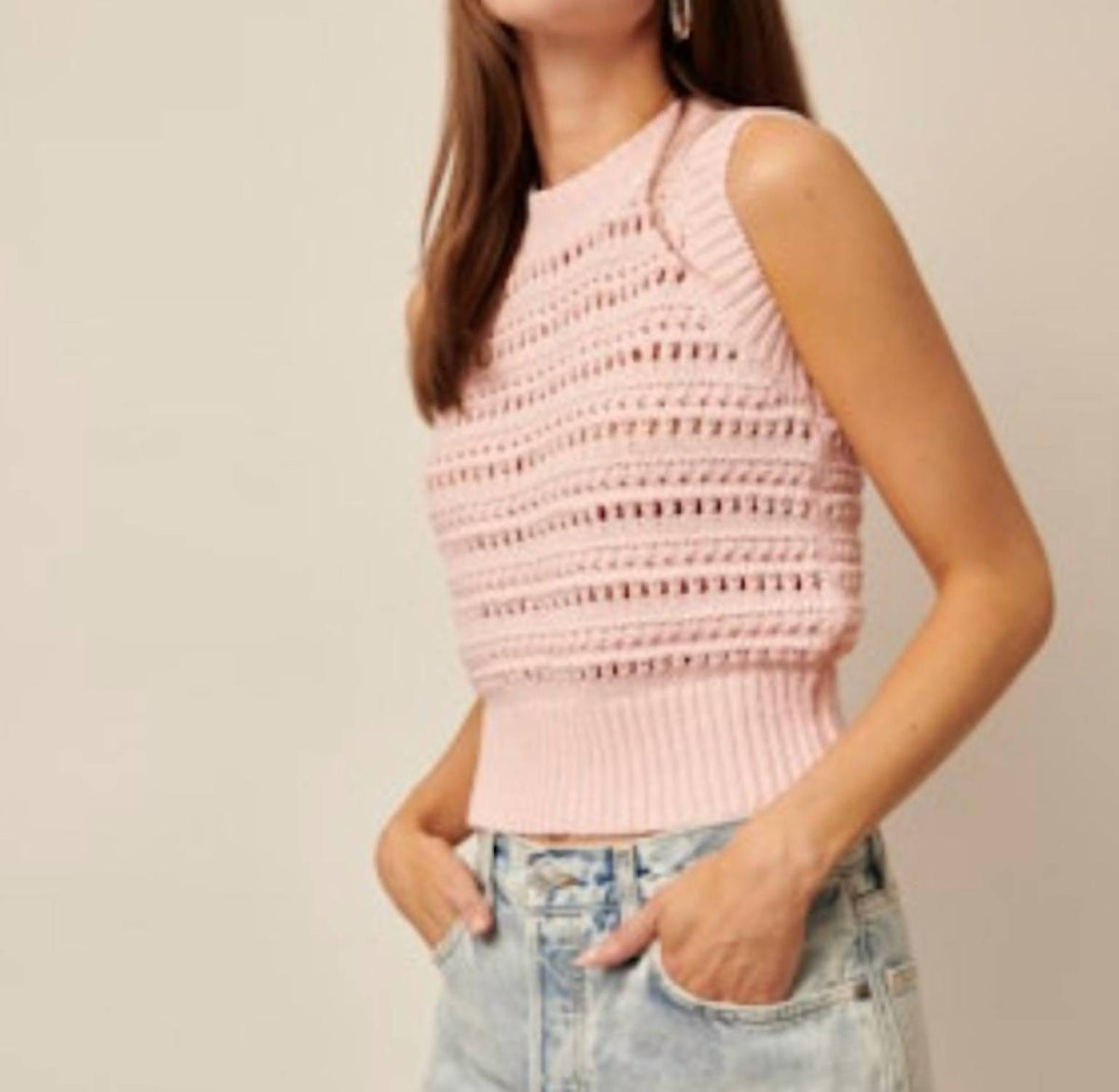 John + Jenn - Women's Opal Sleeveless Knit Top
