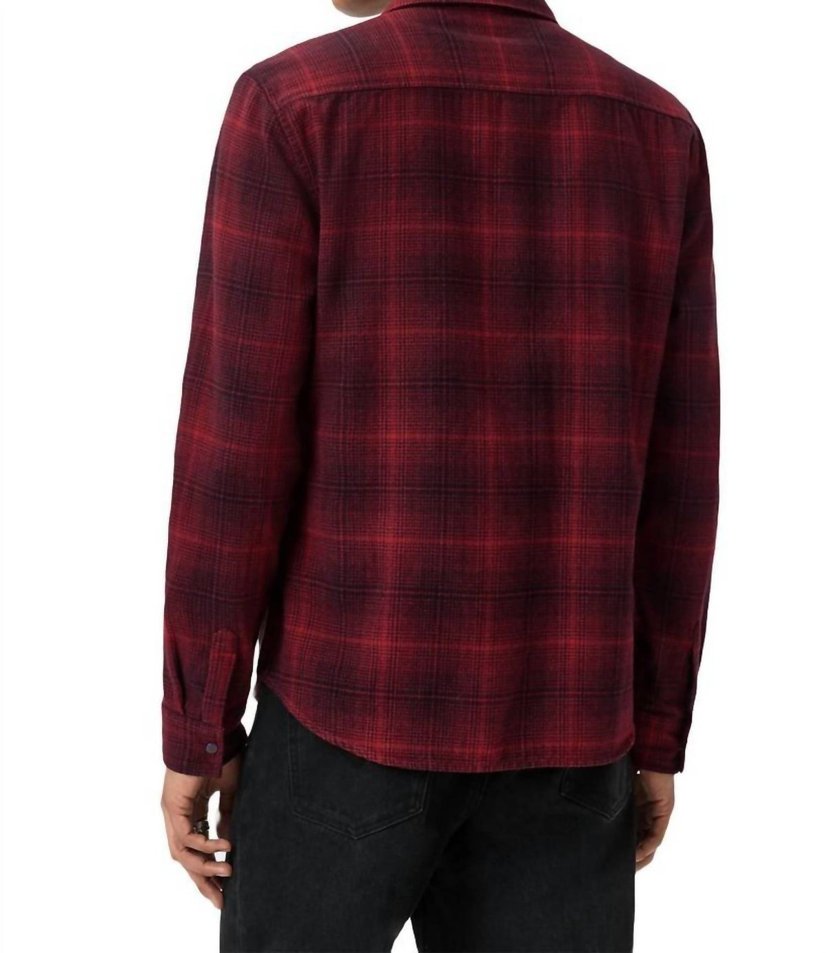 John Varvatos - Dario Brushed Plaid Shirt