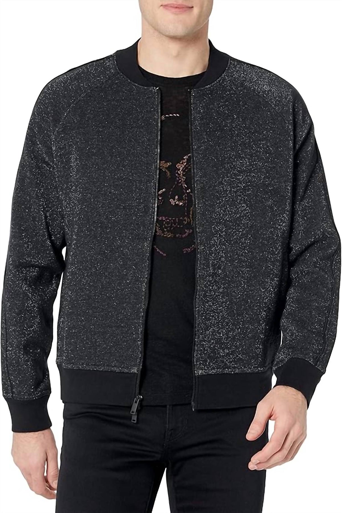 John Varvatos - Jude Lurex Bomber Jacket