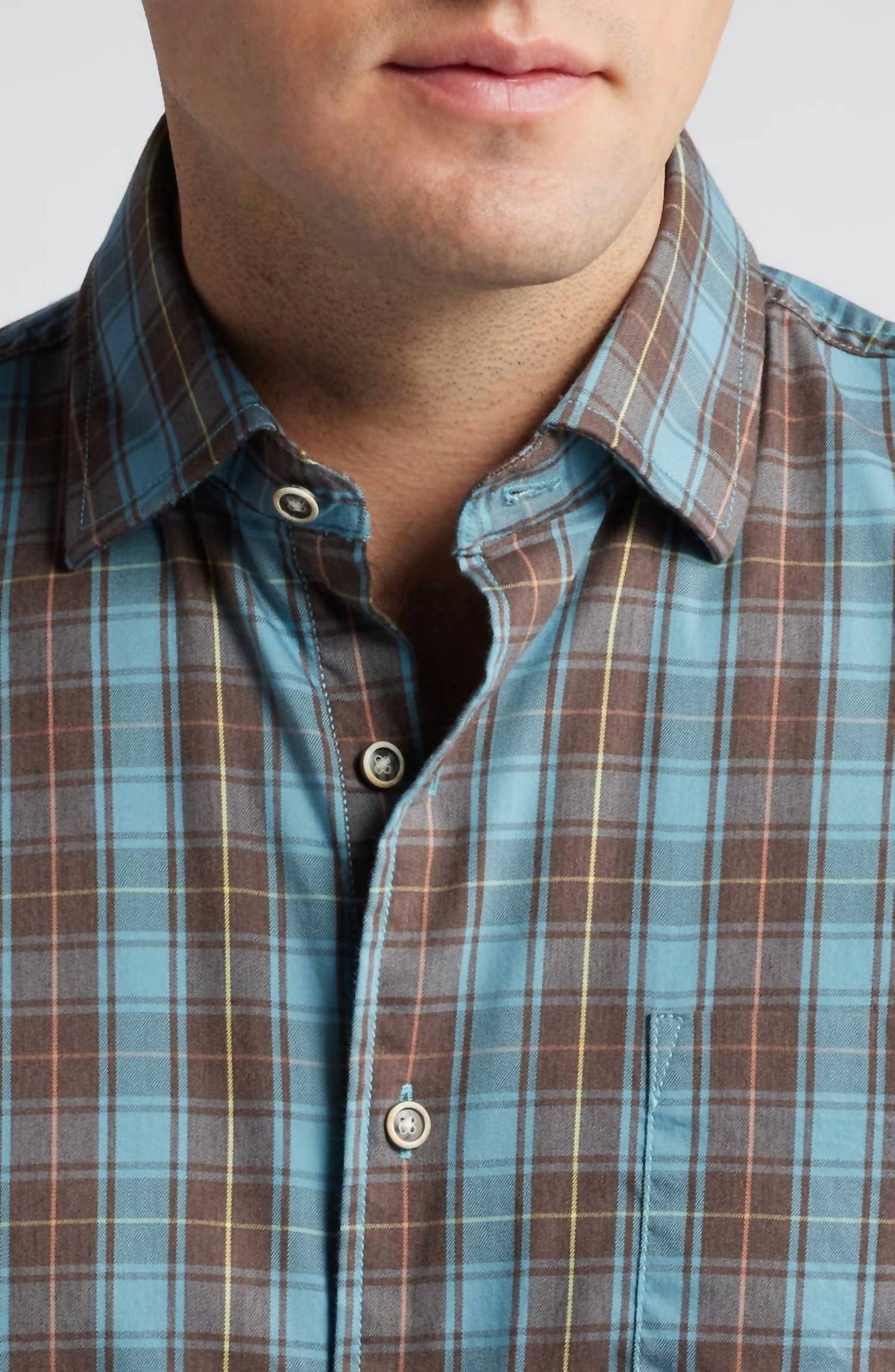 Johnnie-O - Carrillo Plaid Stretch Button-up Shirt
