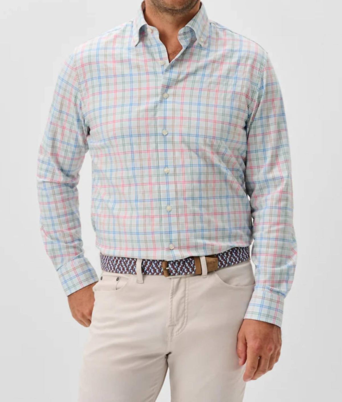 Johnnie-O - Gingham Everyday Performance Button Down Shirt
