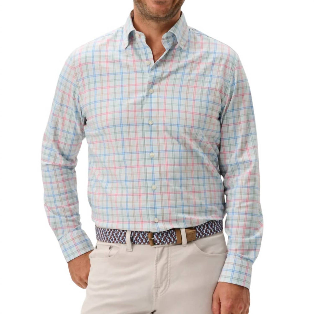 Johnnie-O - Gingham Everyday Performance Button Down Shirt