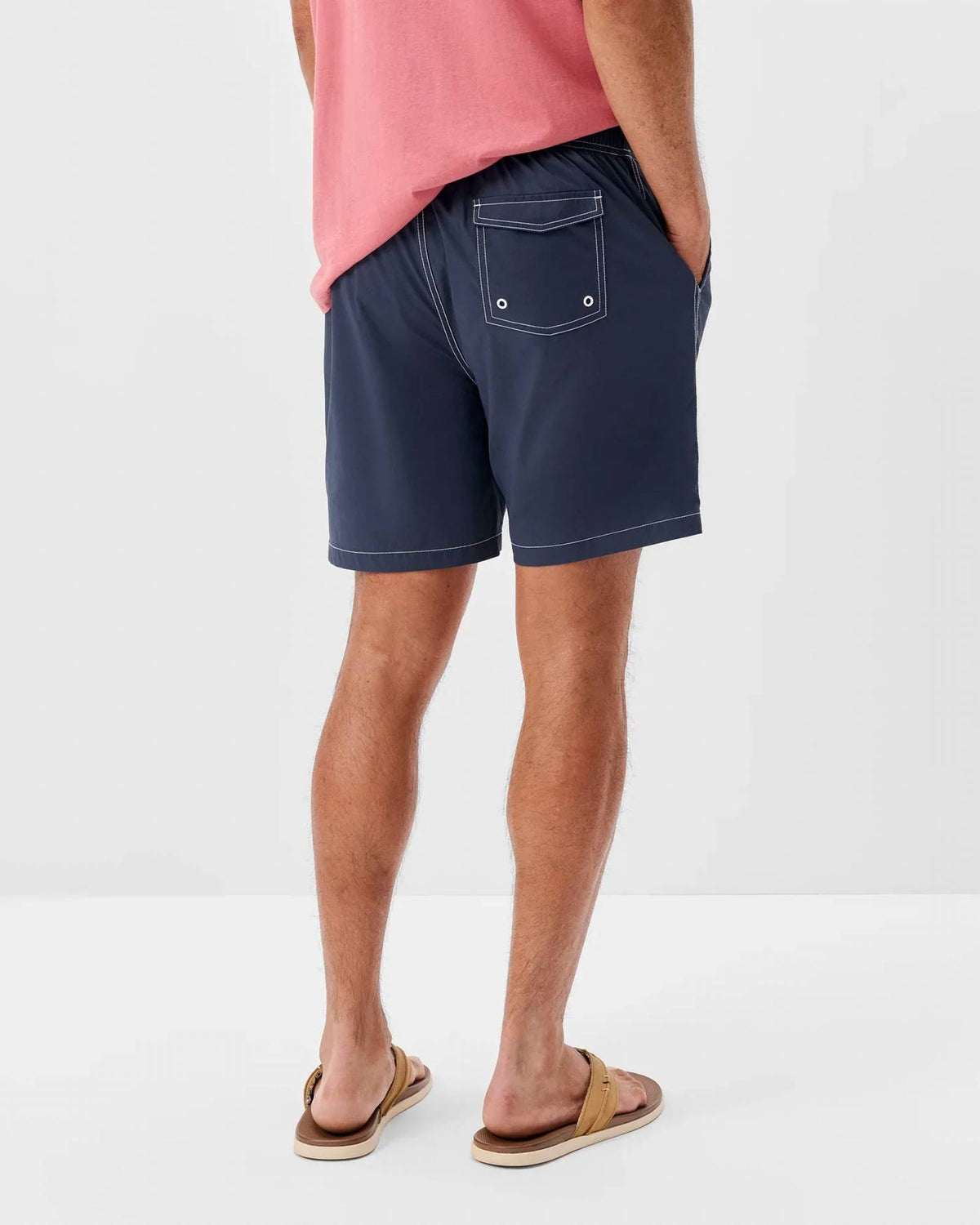 Johnnie-O - Half Elastic Swim Trunks - 7"