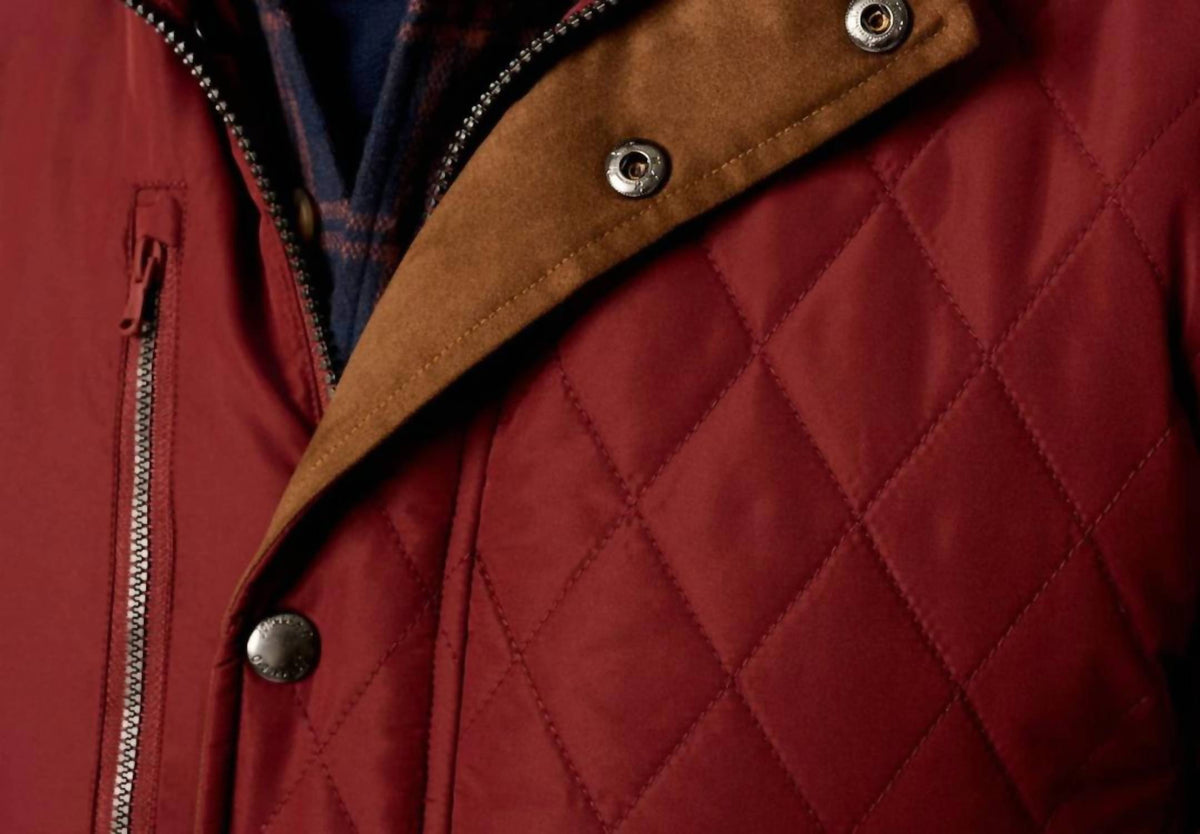 Johnnie-O - Juno Quilted Snap Jacket