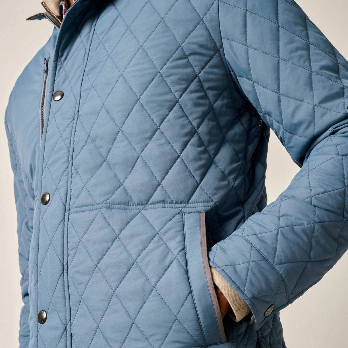 Johnnie-O - Juno Quilted Snap Jacket