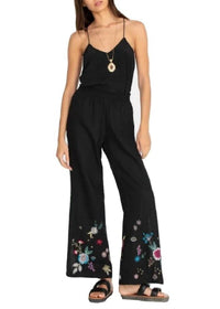 Johnny Was - Martine Hight Slit Palazzo Pant