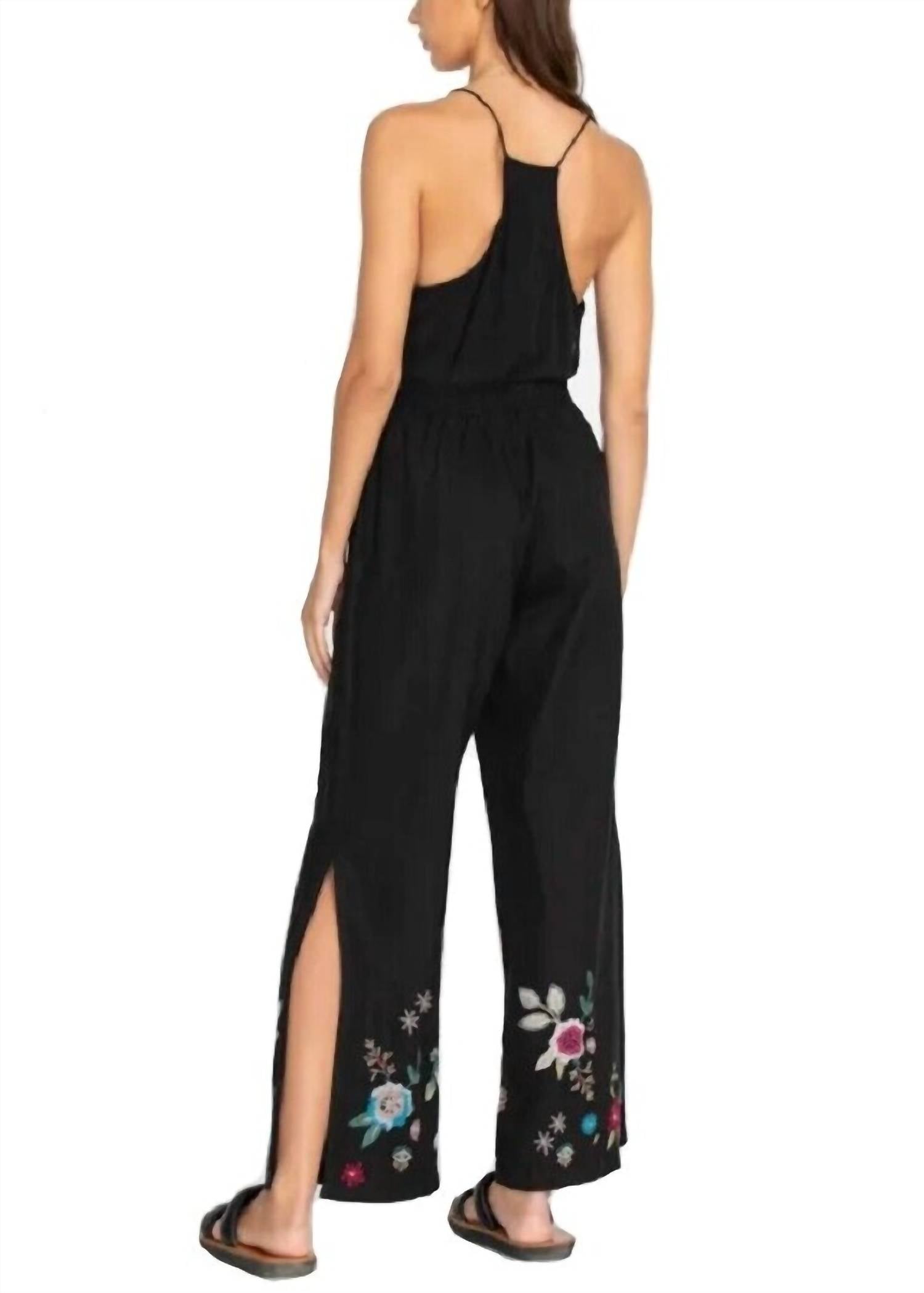 Johnny Was - Martine Hight Slit Palazzo Pant