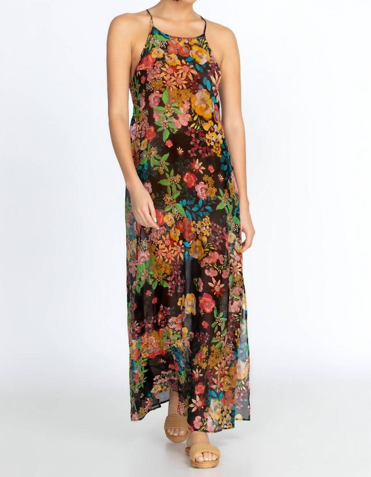 Johnny Was - Back Tie Strappy Maxi Dress
