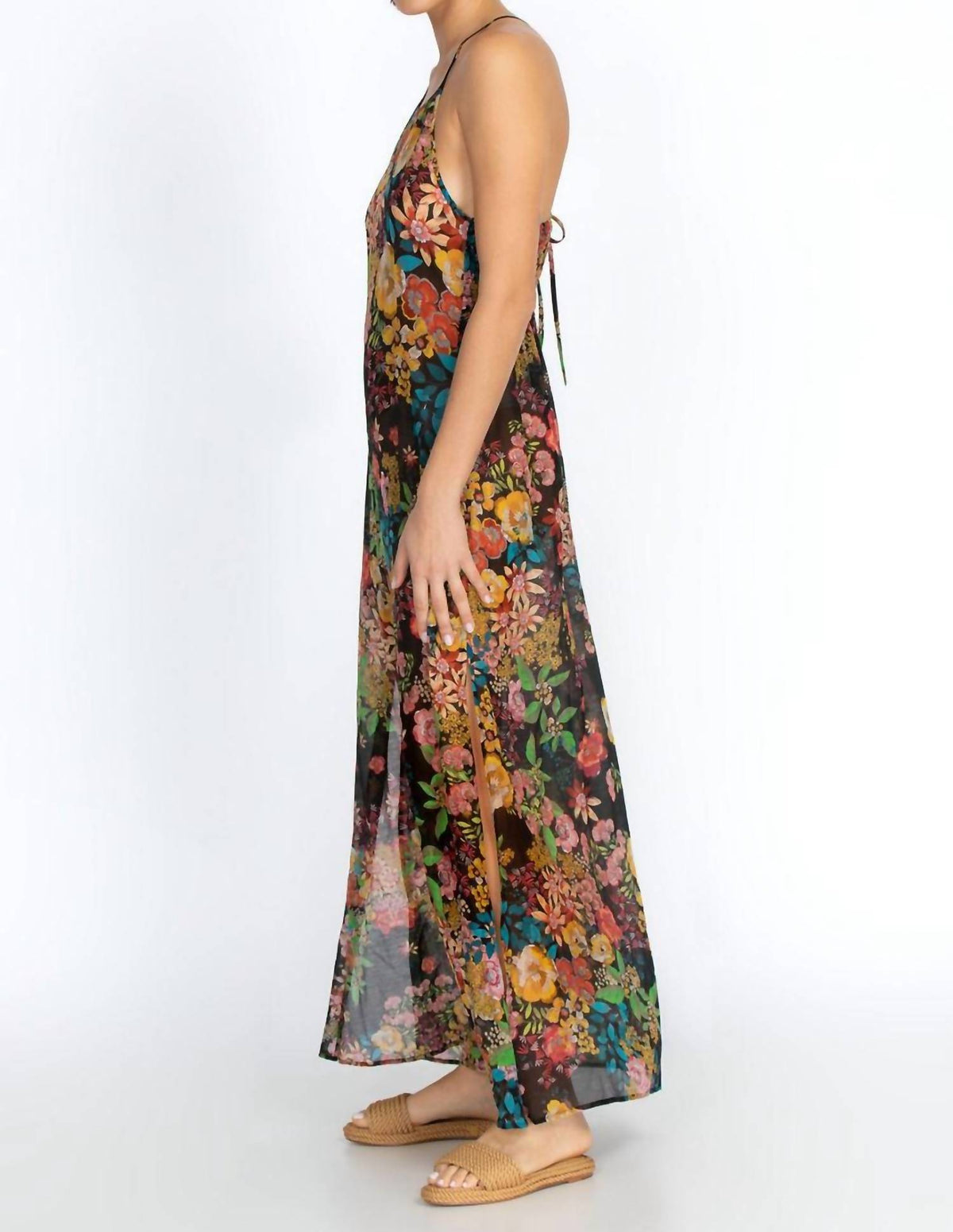 Johnny Was - Back Tie Strappy Maxi Dress