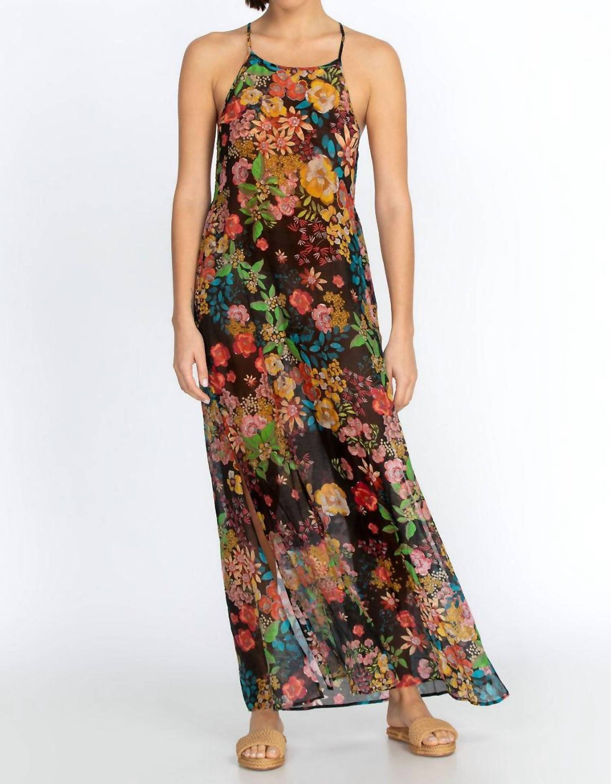 Johnny Was - Back Tie Strappy Maxi Dress