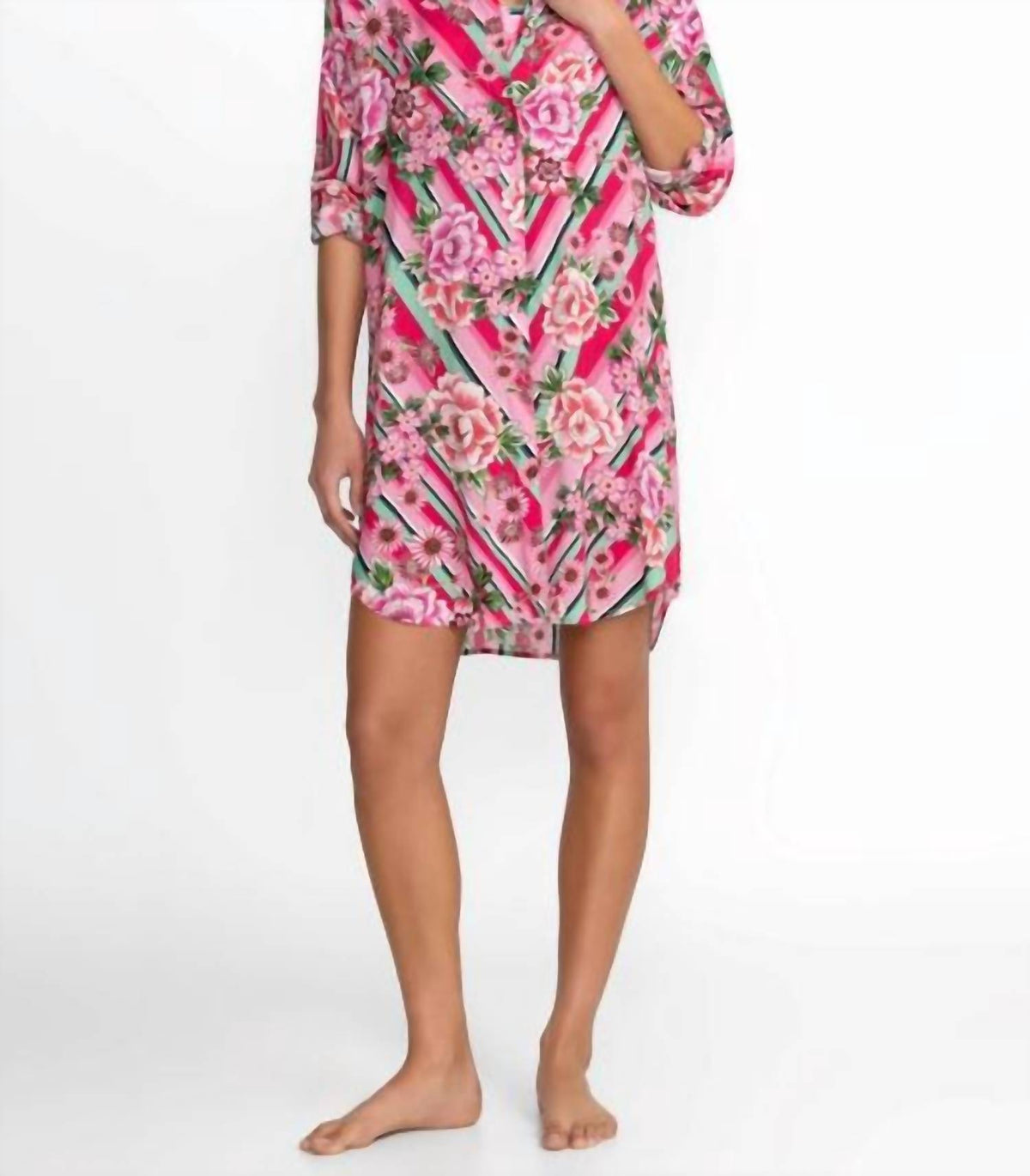 Johnny Was - BUTTON DOWN SHIRT DRESS