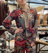 Johnny Was - Claret Nephele Tunic