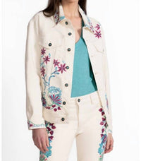 Johnny Was - THE CLASSIC DENIM JACKET LEILANA