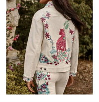Johnny Was - THE CLASSIC DENIM JACKET LEILANA