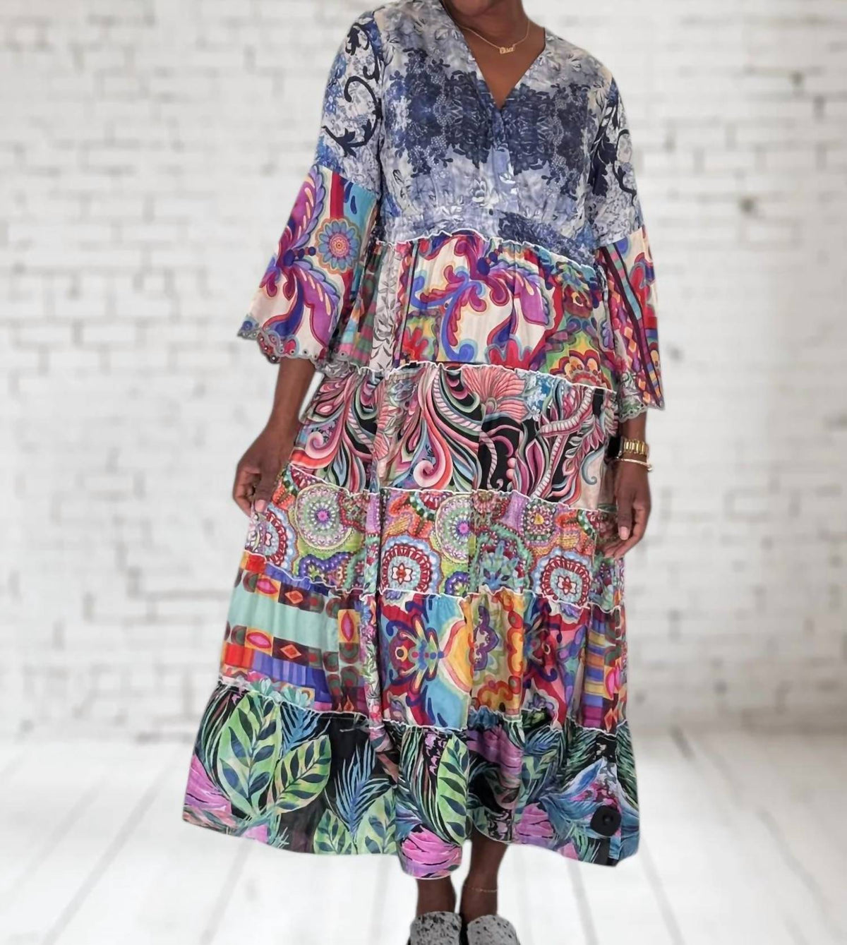 Johnny Was - Dibble Tiered Dress