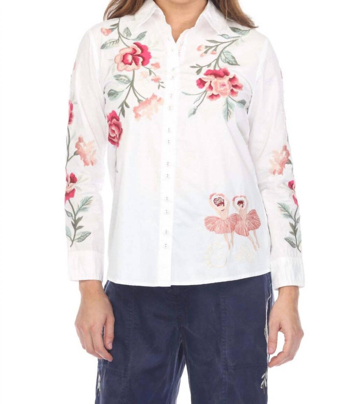 Johnny Was - Erinn Double Button Shirt