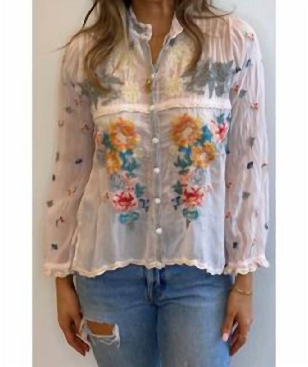 Johnny Was - EZRA BLOUSE