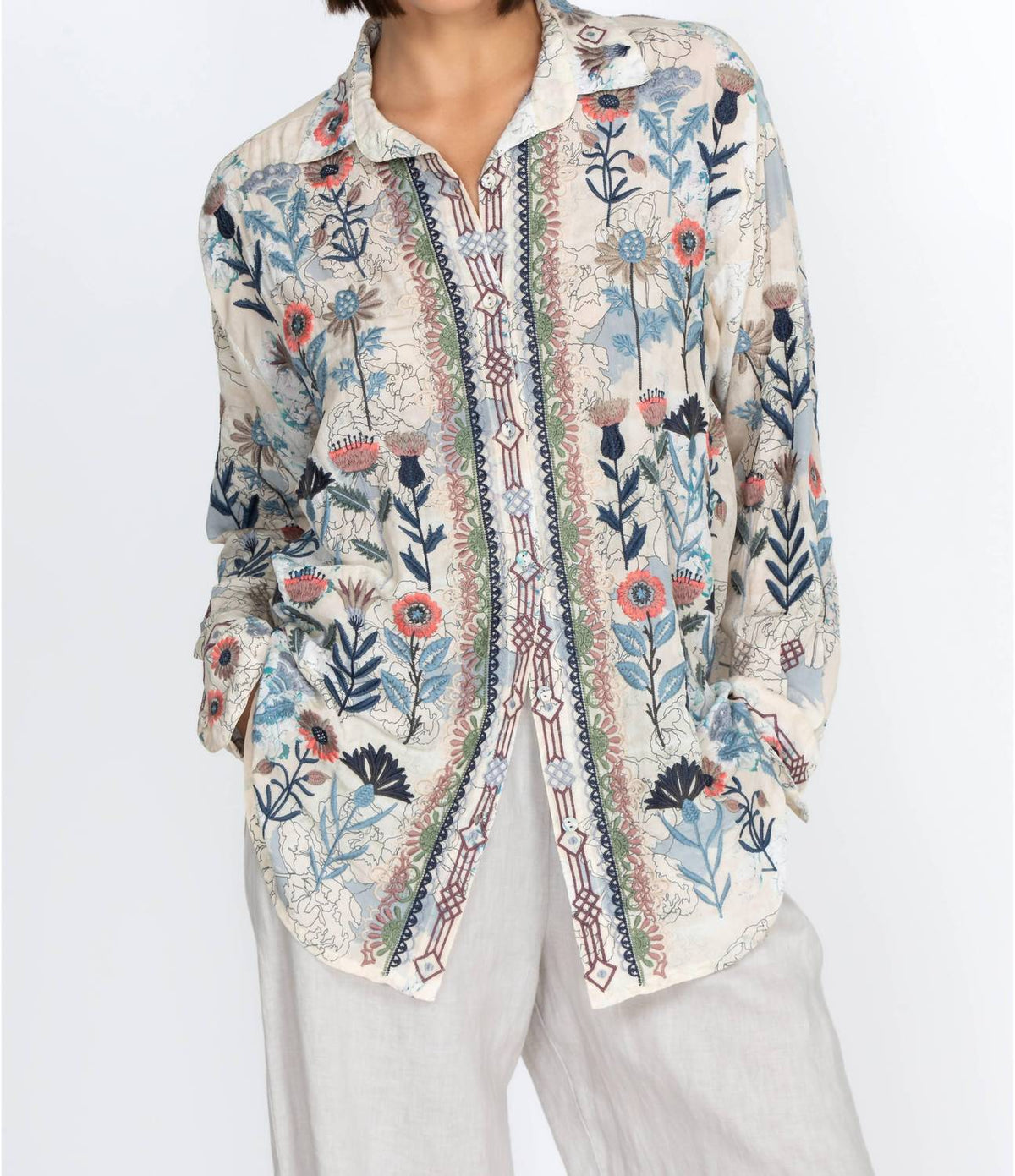 Johnny Was - Fields Blouse