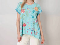 Johnny Was - Katie Relaxed Drape Tee