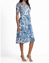 Johnny Was - MESH TIERED DRESS (SLIP)