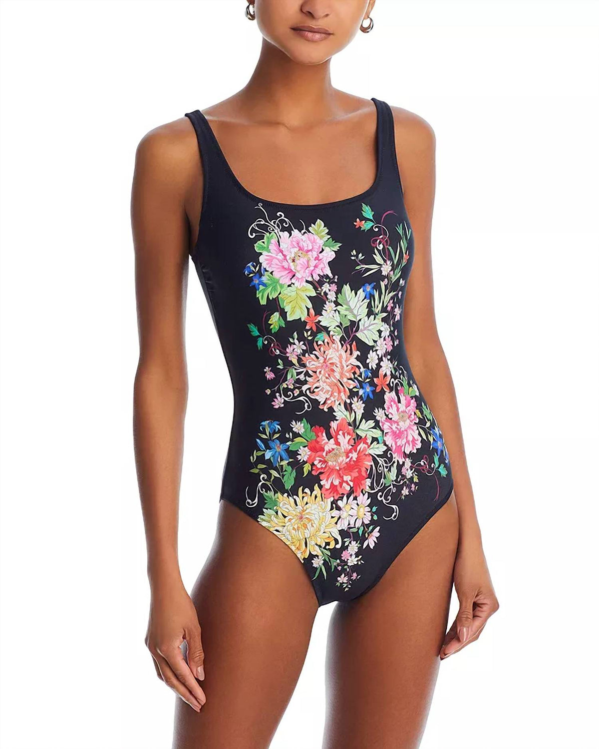 Johnny Was - Metalli Notte One Piece Tank Suit