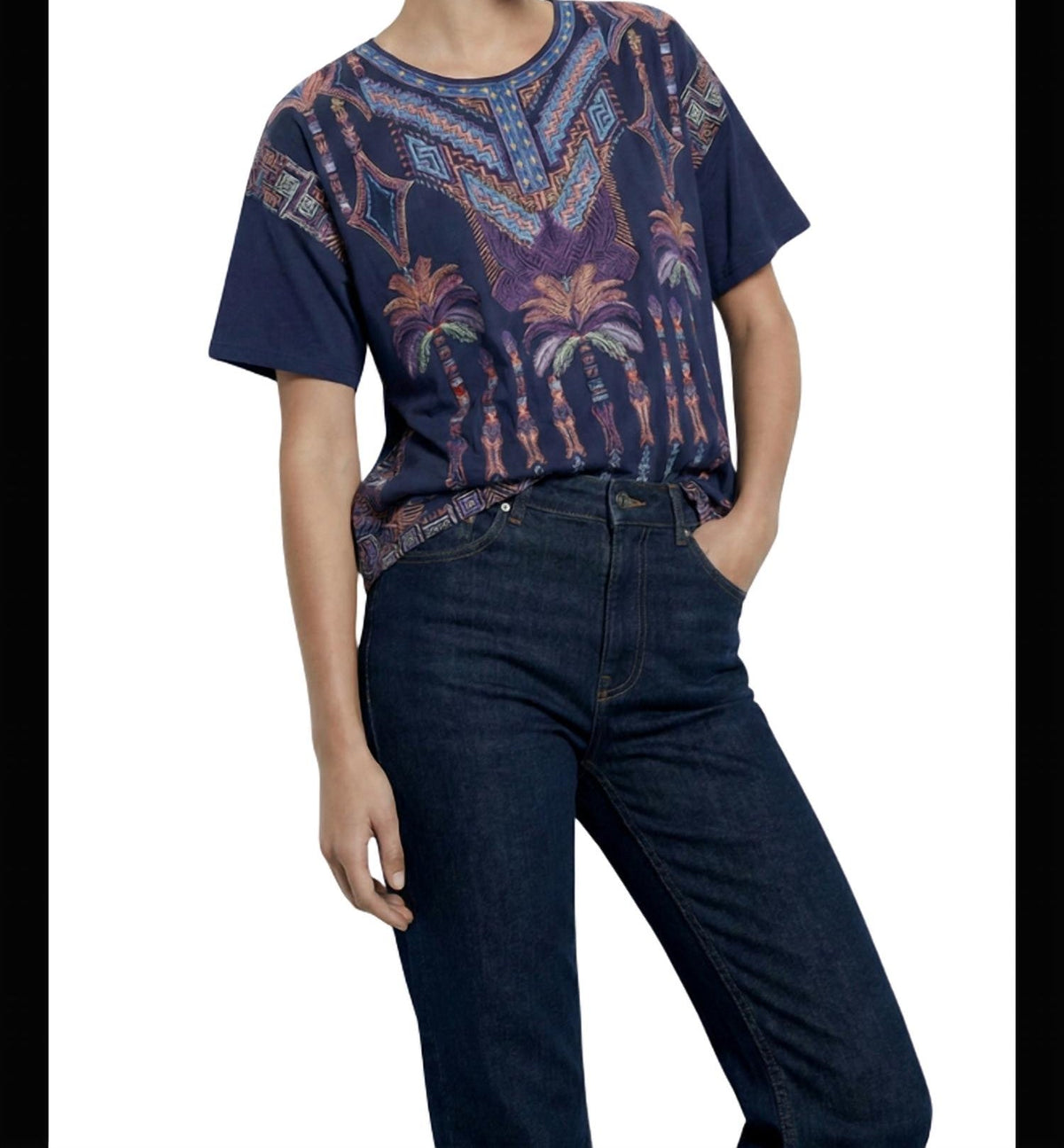 Johnny Was - Palm Tree Blouse