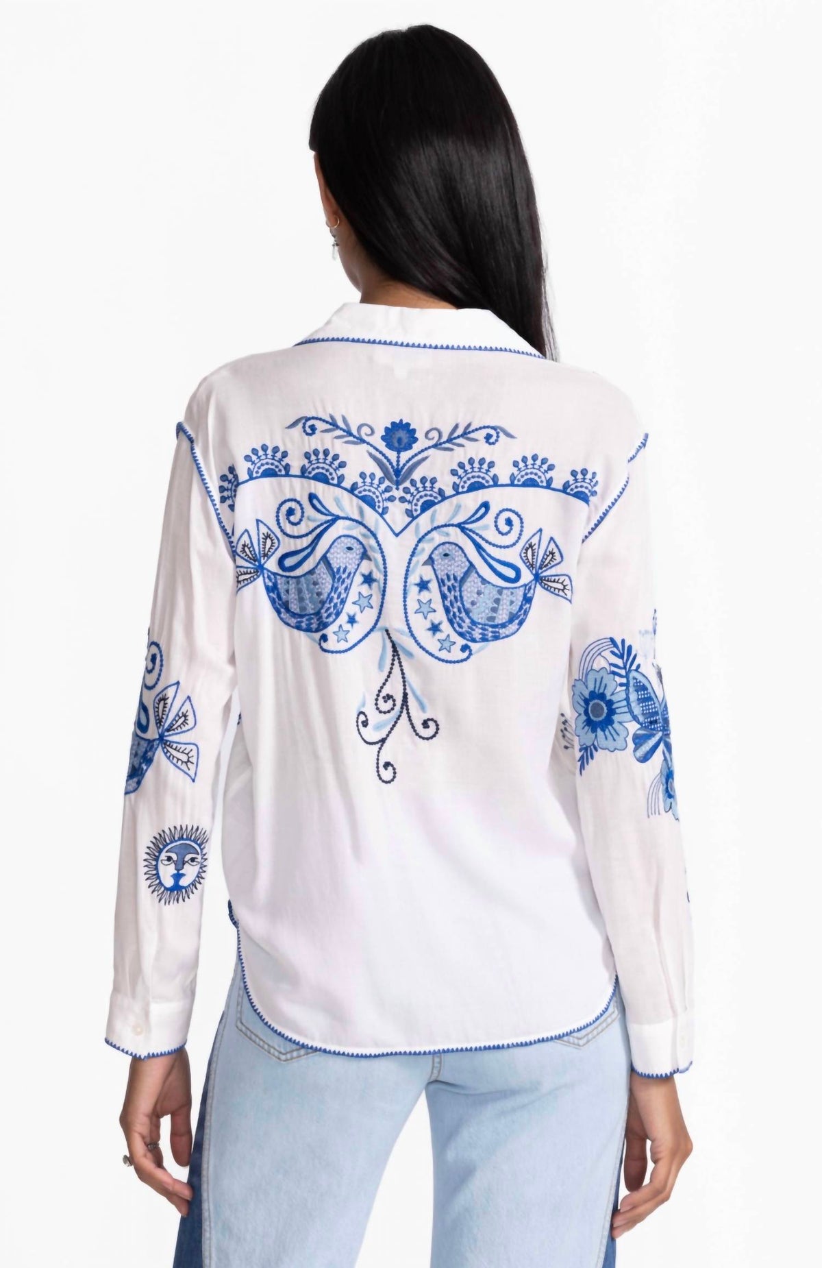 Johnny Was - Pocket relaxed shirt