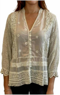 Johnny Was - Polyvore Juniper Blouse
