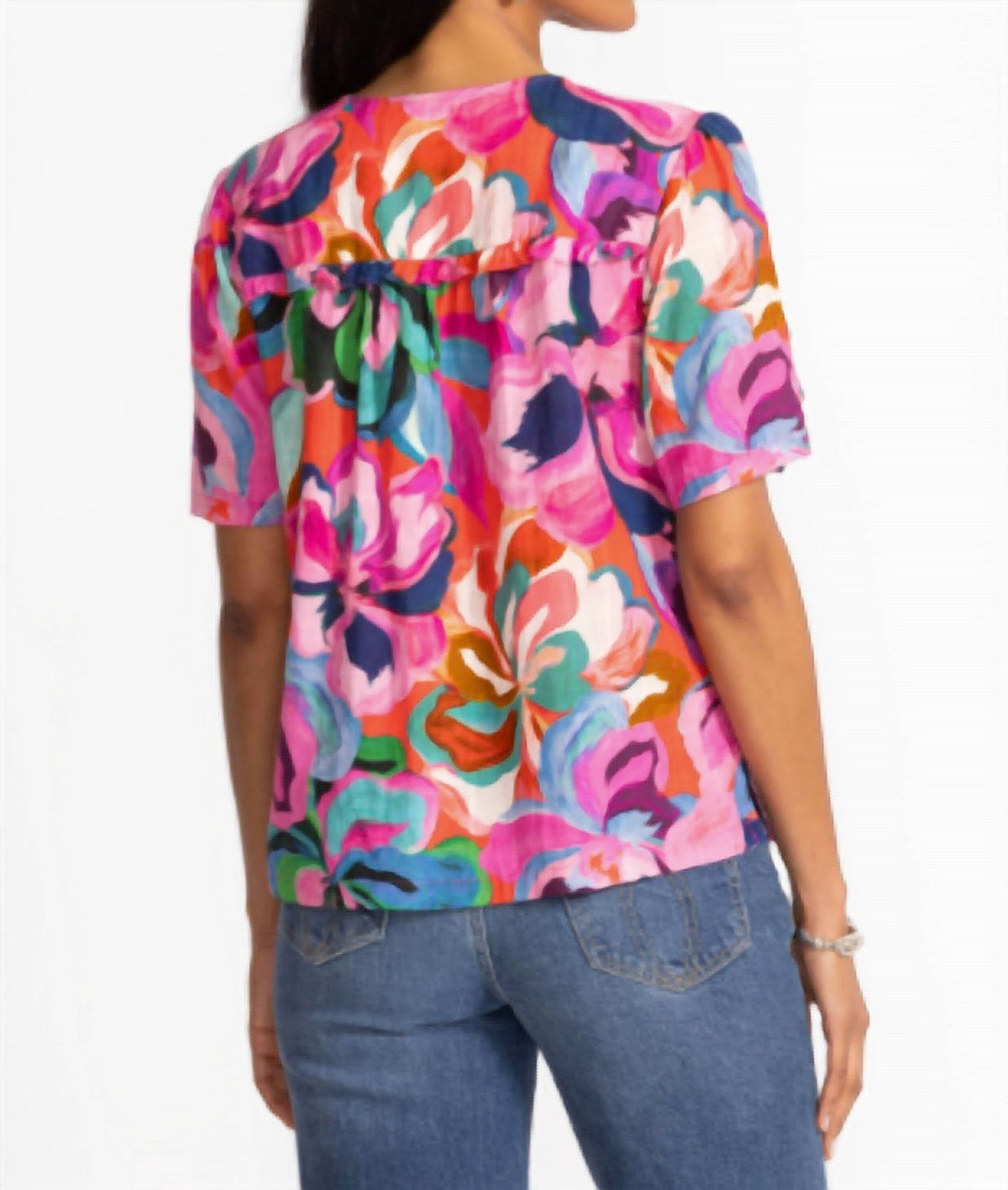 Johnny Was - Ruffle Seam Top