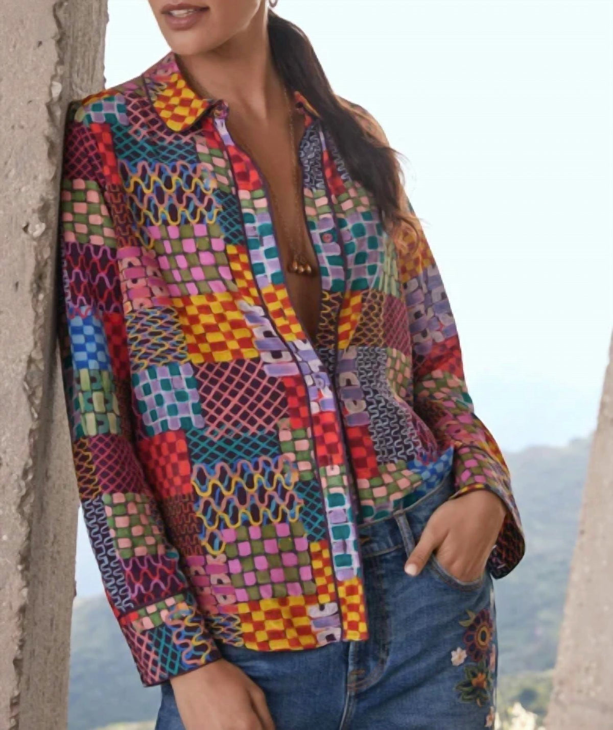 Johnny Was - Silk Blouse