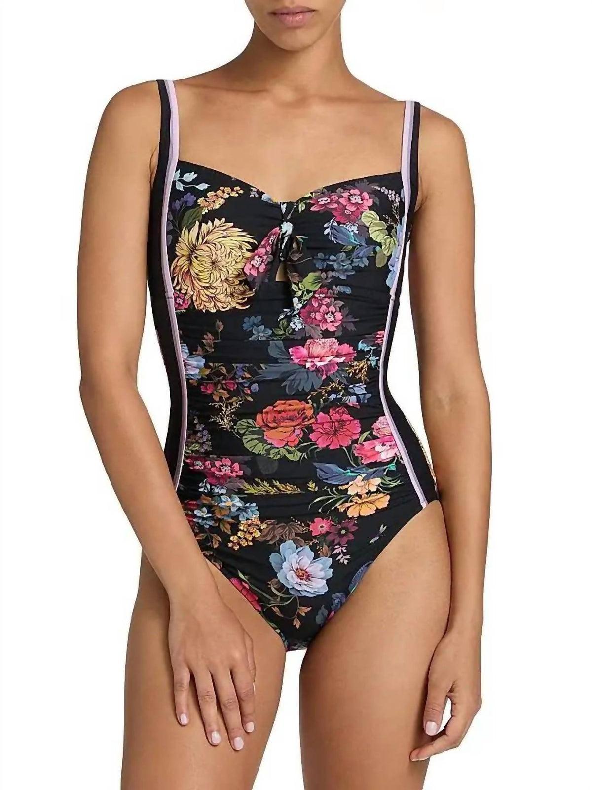 Johnny Was - TIE RUCHED ONE PIECE