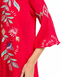 Johnny Was - Tiered Flounce Mini Dress